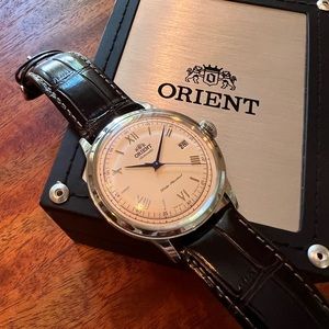 Orient Bambino mechanical dress watch